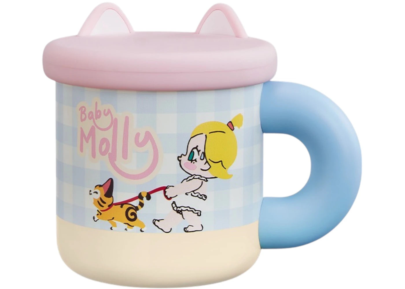 Pop Mart Baby Molly & Baby Tabby Series Ceramic Cup Ceramic Cup