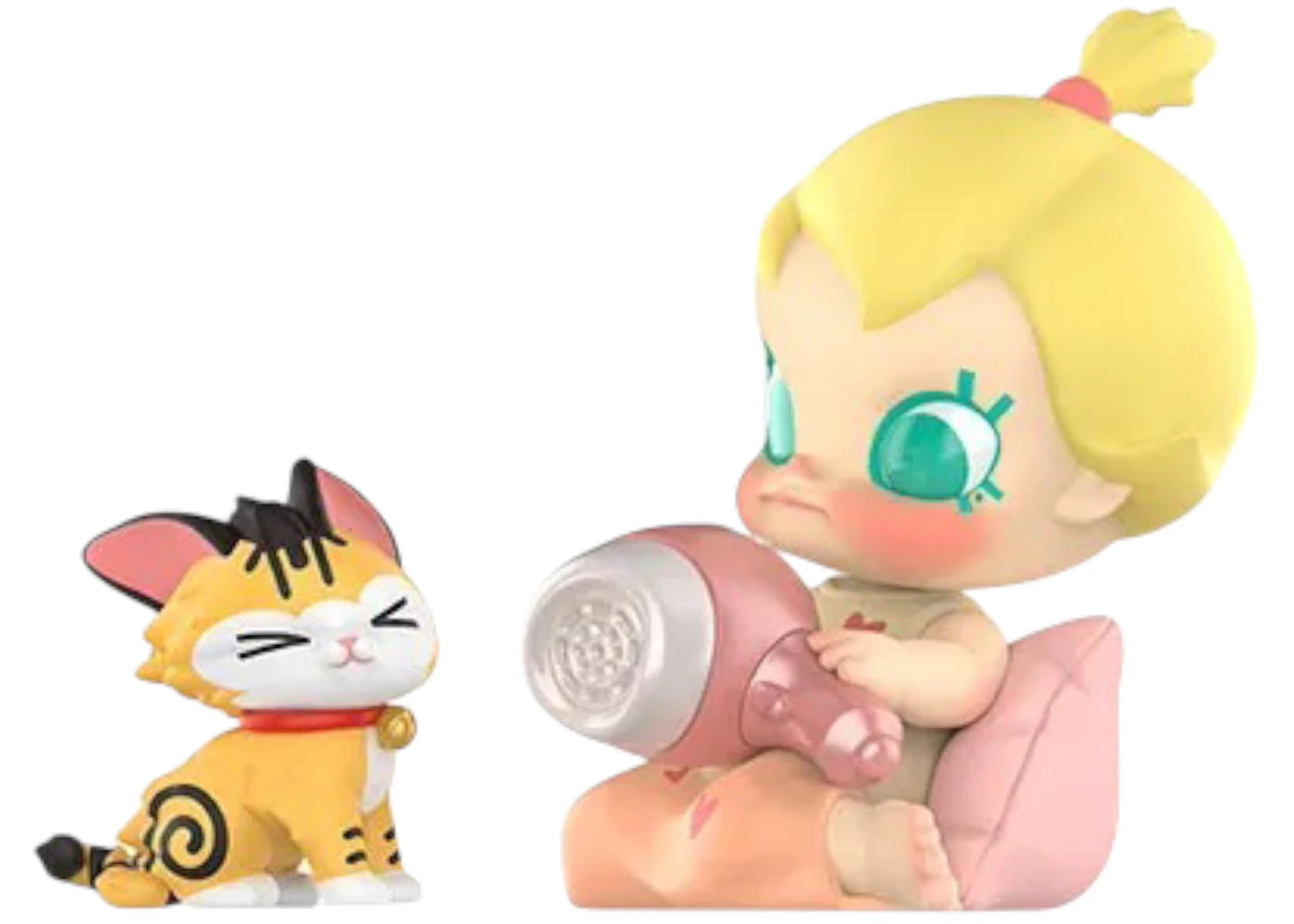 Pop Mart Baby Molly & Baby Tabby Series Face the Storm Figure