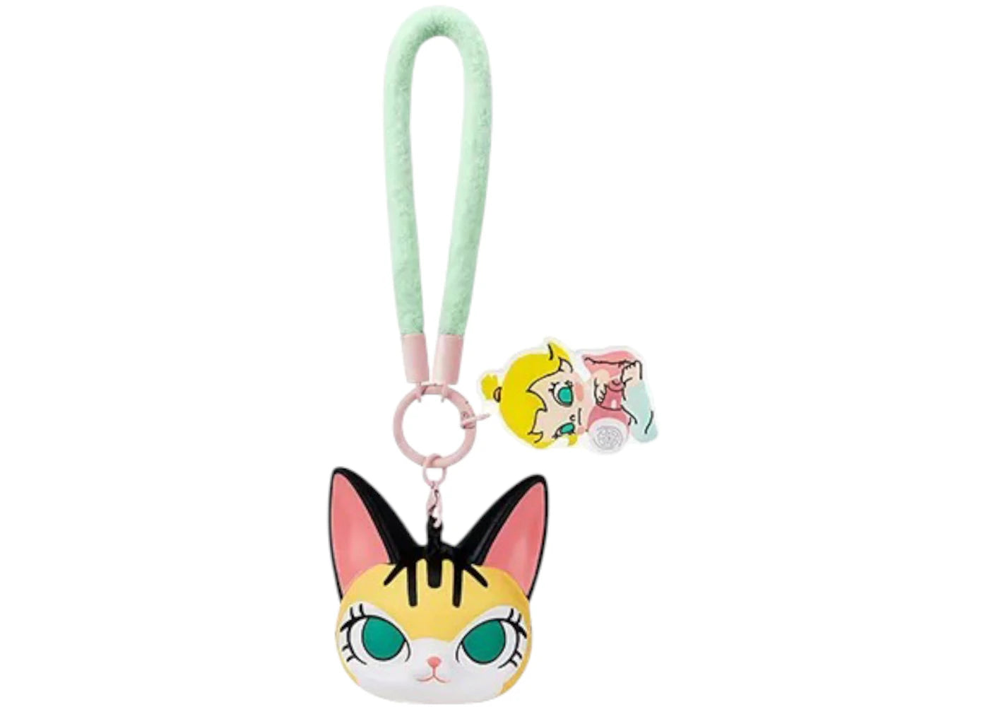 Pop Mart Baby Molly & Baby Tabby Series Face the Storm Pinch Pendant