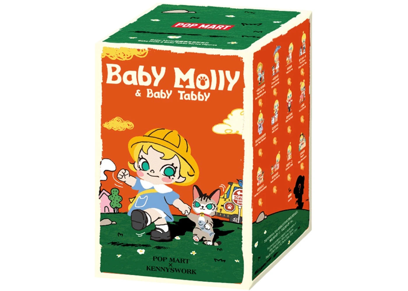 Pop Mart Baby Molly & Baby Tabby Series Figures Single Blind Box