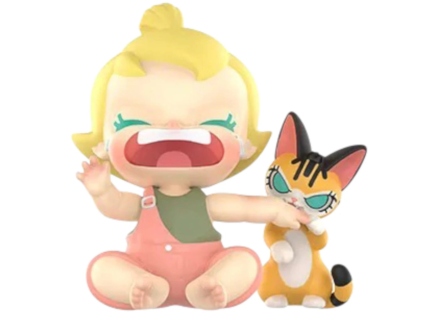 Pop Mart Baby Molly & Baby Tabby Series Marks of Friendship Figure