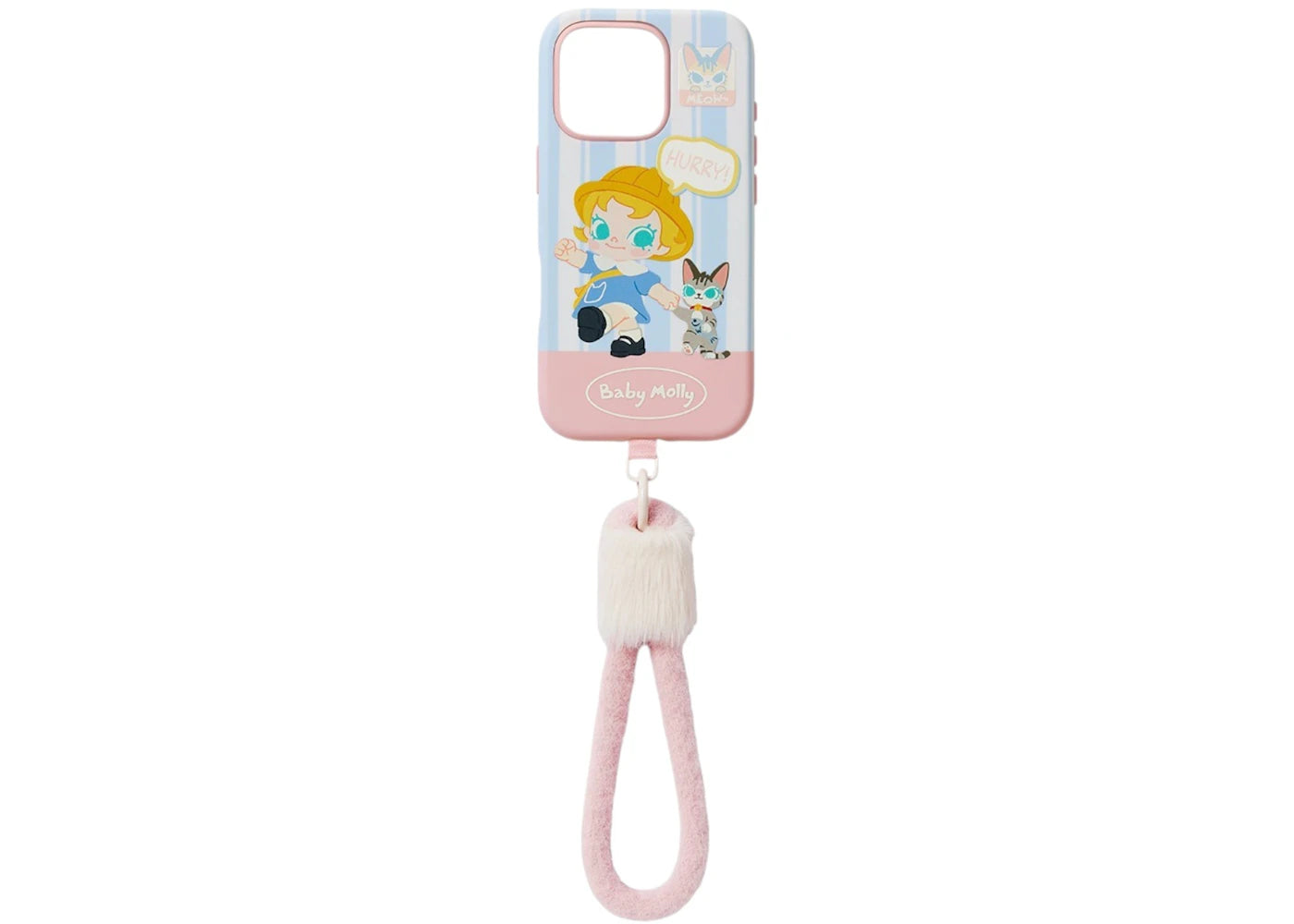 Pop Mart Baby Molly & Baby Tabby Series Phone Case iPhone 16 Pro