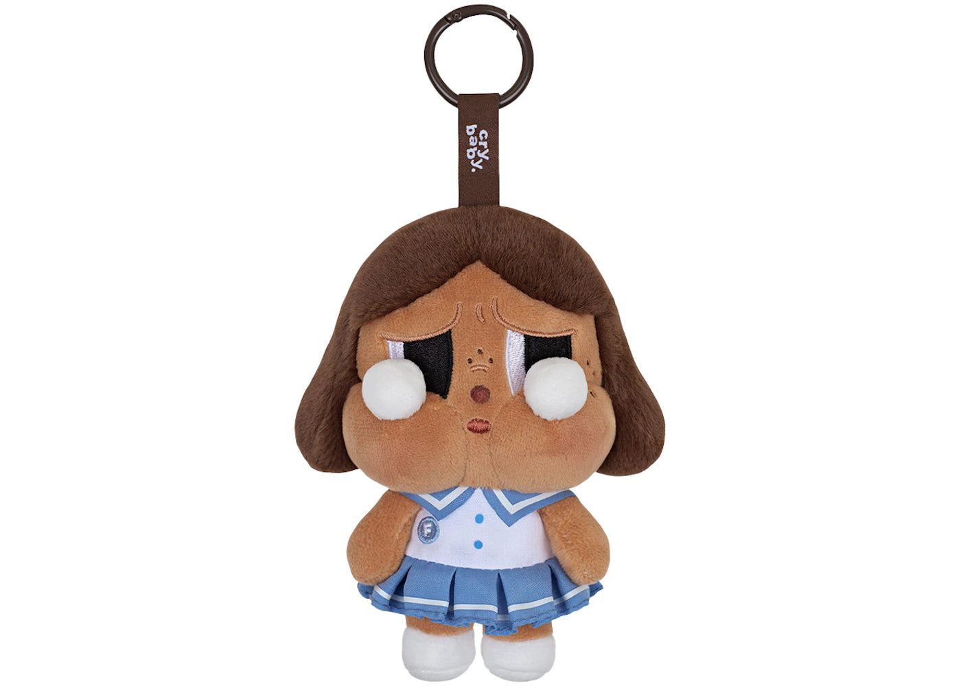 Pop Mart CRYBABY Sunset Concert Series Plush Pendant Purplish Blue