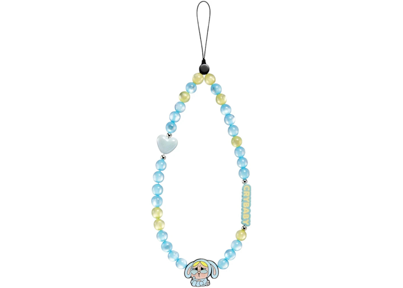 Pop Mart CRYBABY x Powerpuff Girls Series Bubble Bunny Phone Charm