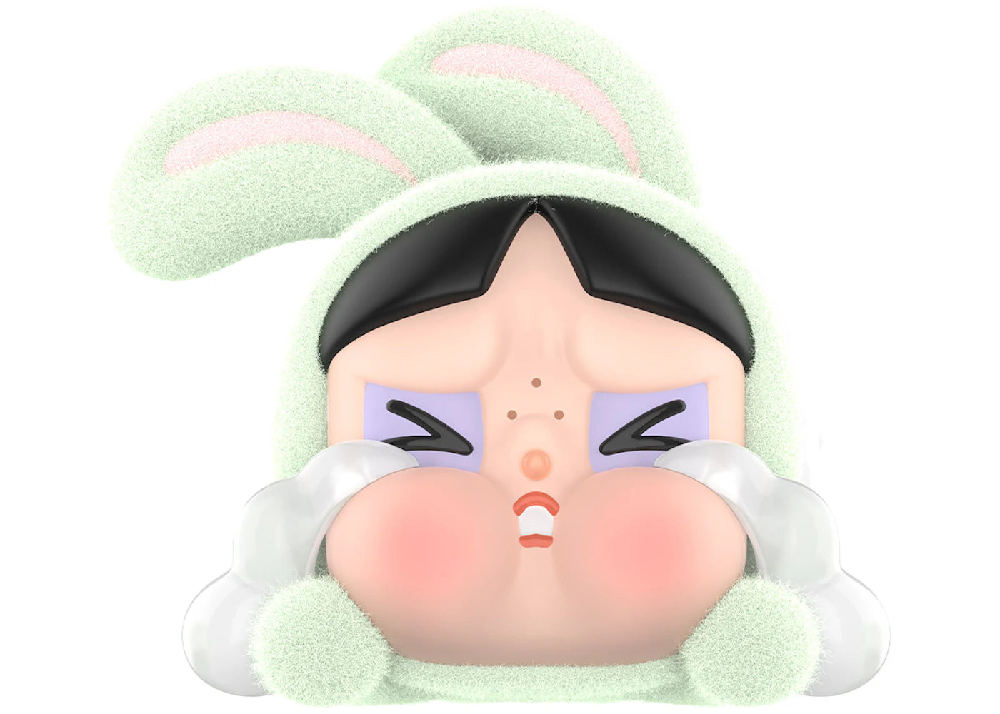 Pop Mart CRYBABY x Powerpuff Girls Series Bunny Buttercup Figure