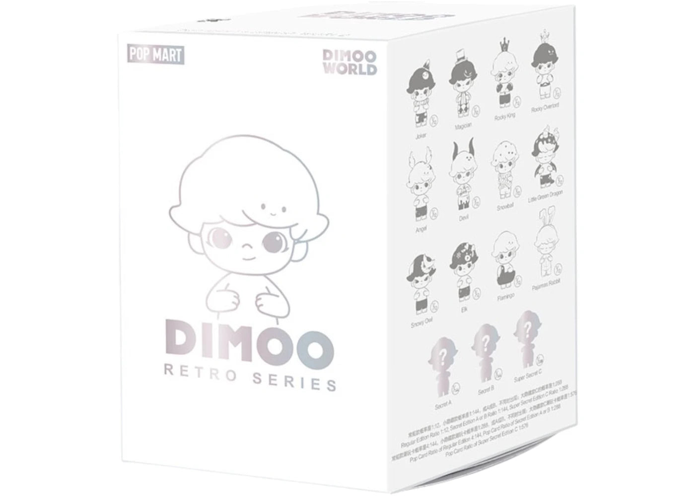 Pop Mart Dimoo Retro Series Figures Single Blind Box – Side Kicks