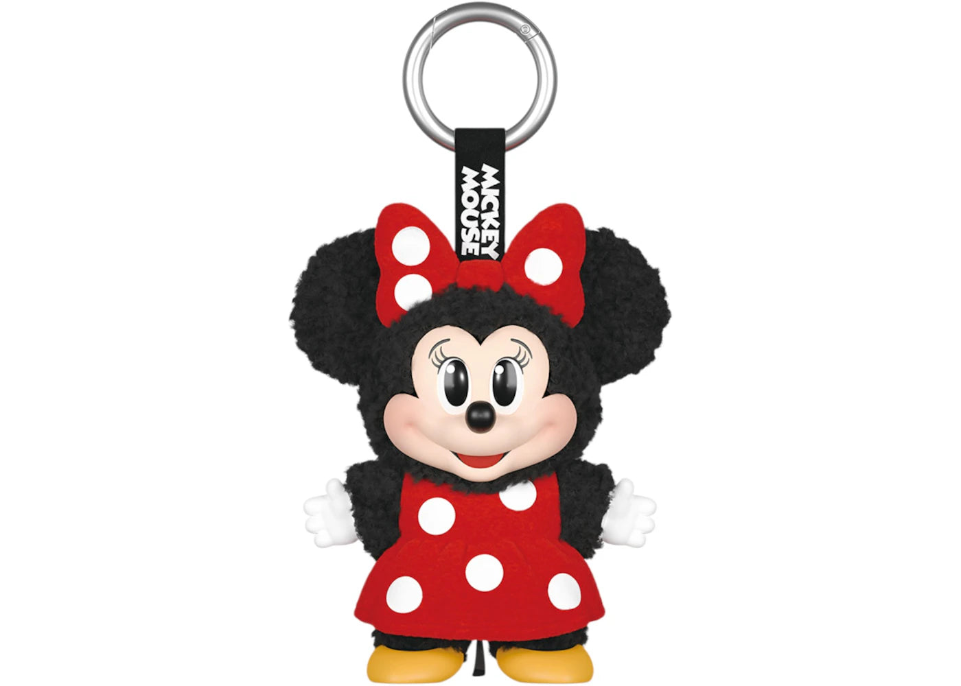 Pop Mart Disney Mickey Family Together Series Minnie Plush Keychain