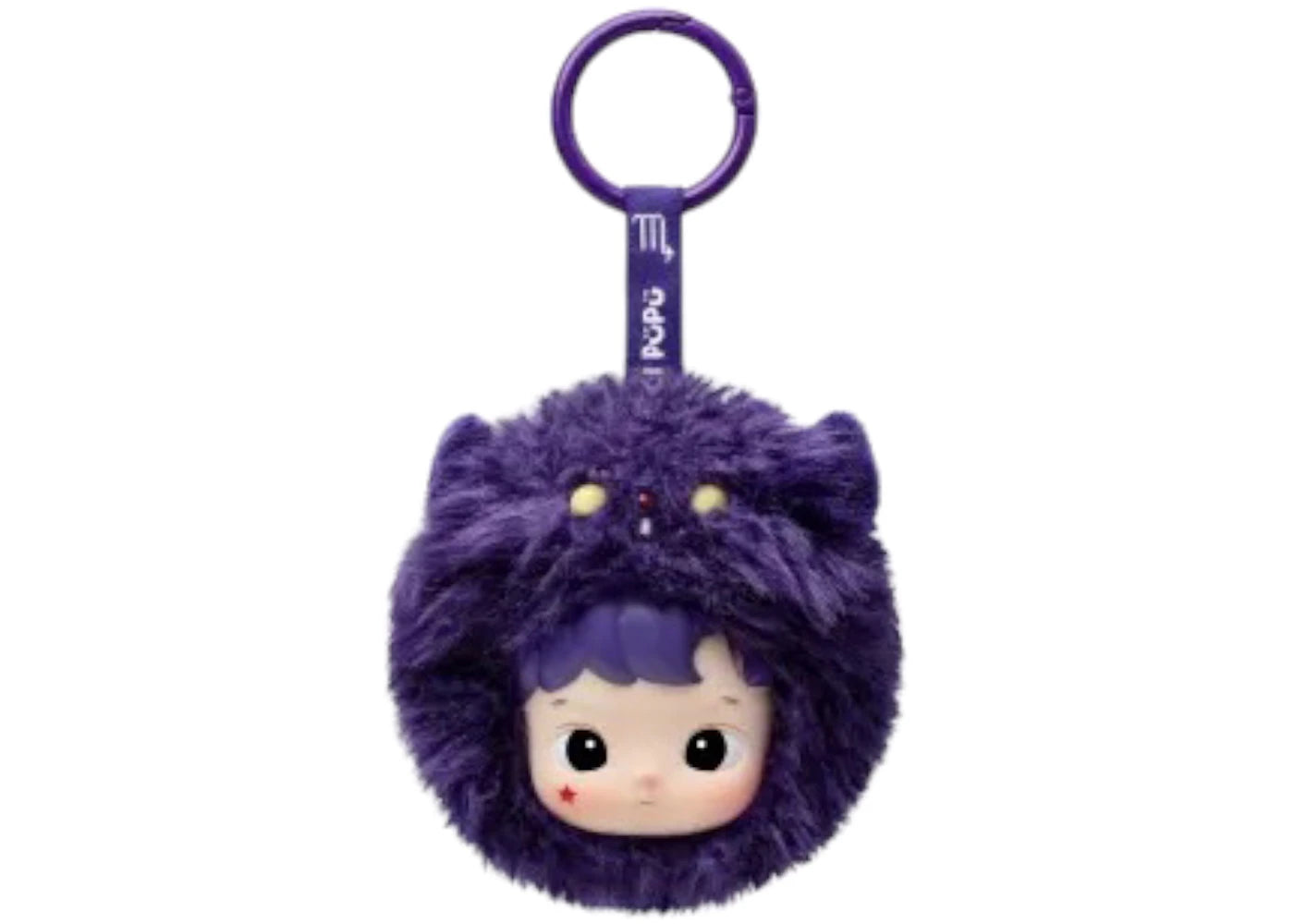 Pop Mart Hacipupu The Constellation Series Scorpio Vinyl Plush Keychain