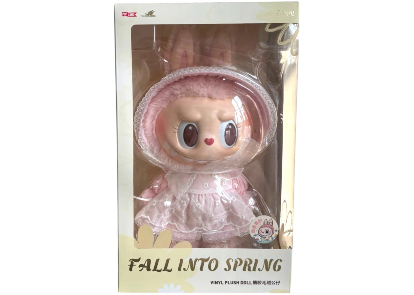 Pop Mart Labubu Mokoko Fall Into Spring Vinyl Plush Doll