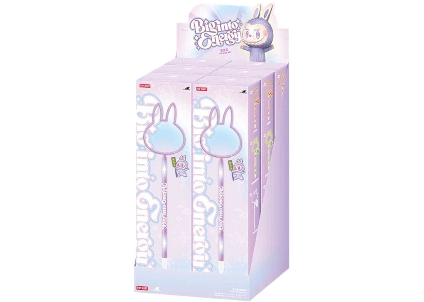 Pop Mart Labubu The Monsters Big into Energy Series Pen Sealed Case (6 Blind Box)