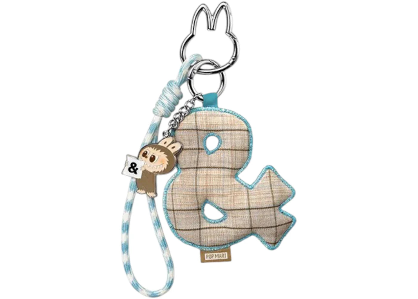 Pop Mart Labubu The Monsters Pin for Love Series "&" Letter Pendant