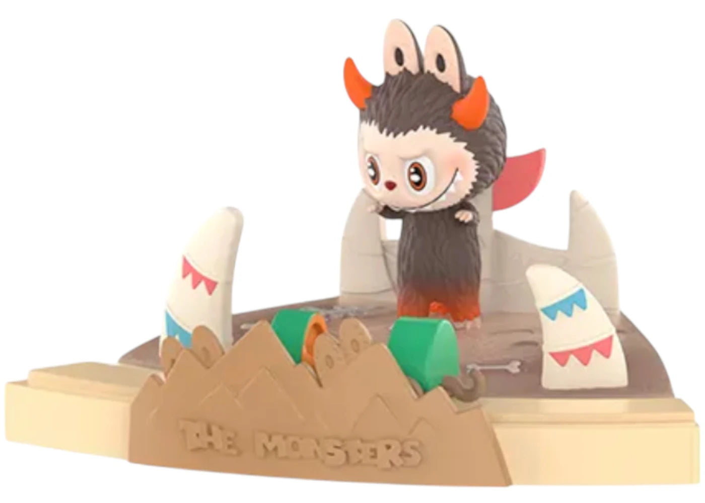 Pop Mart Labubu The Monsters Playing Games Series Scene Here There Be ...
