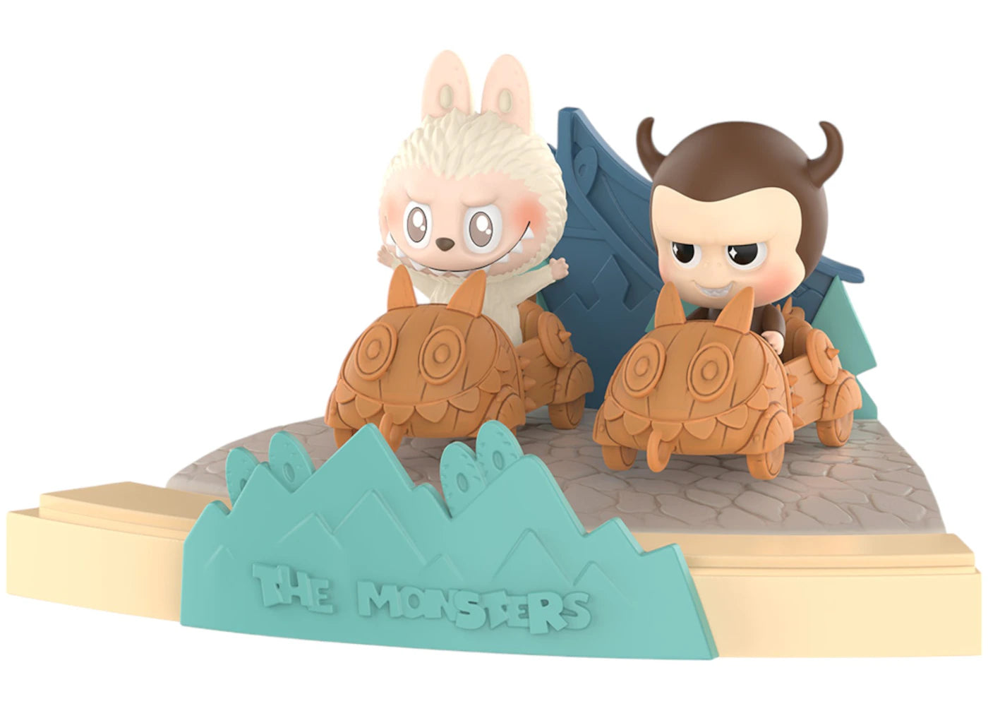 Pop Mart Labubu The Monsters Playing Games Series Scene Knight Duel Fi ...