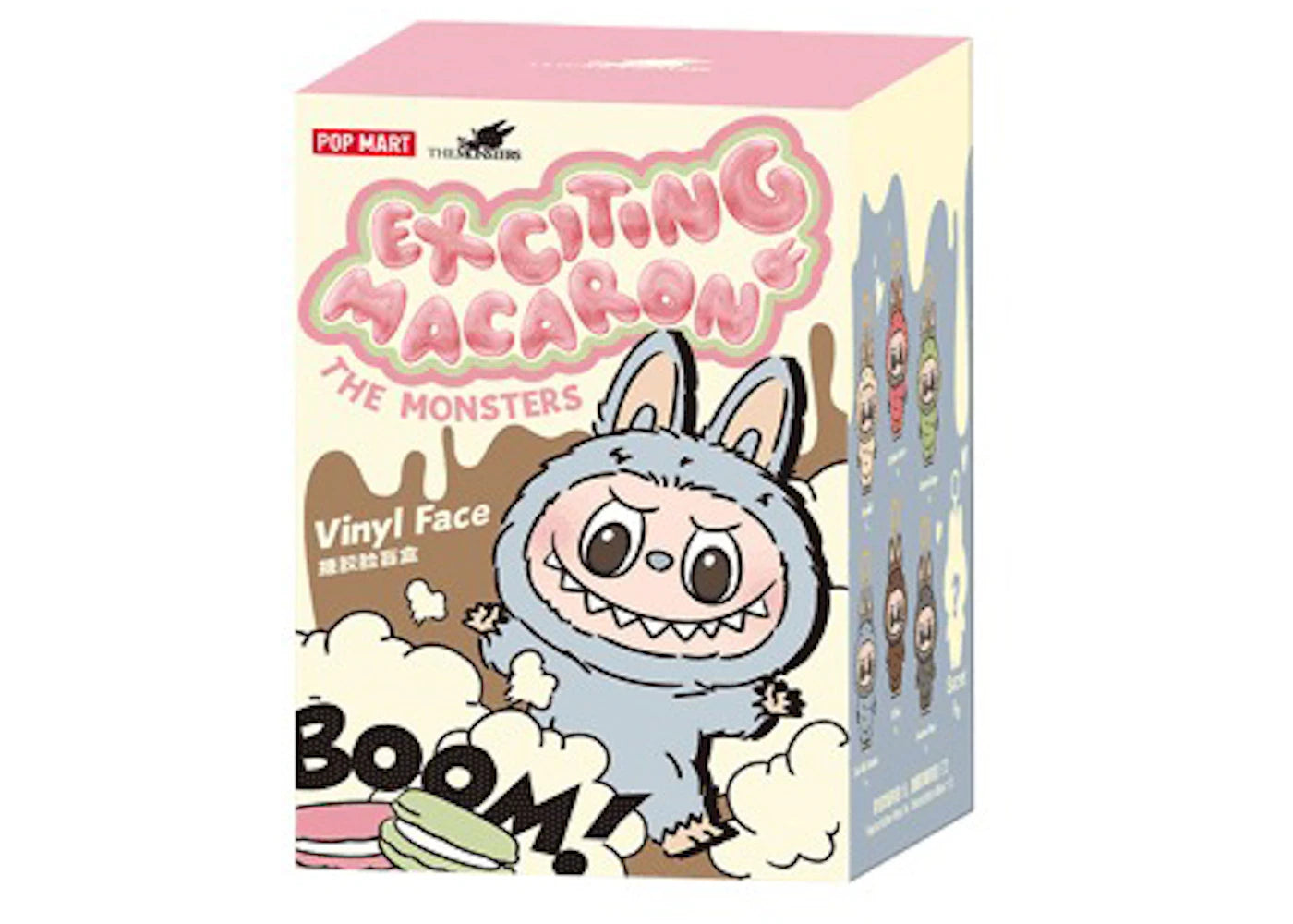 Pop Mart Labubu The Monsters Exciting Macaron Vinyl Face Blind Box