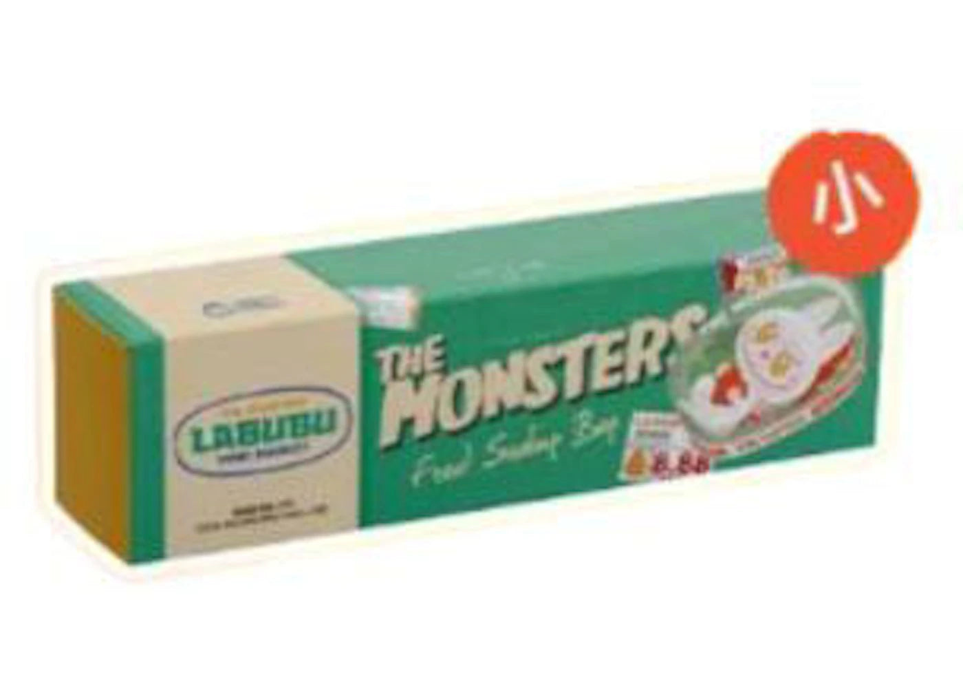 Pop Mart Labubu The Monsters Wacky Mart Series Food Sealing Bag Size Small (20 per Box)
