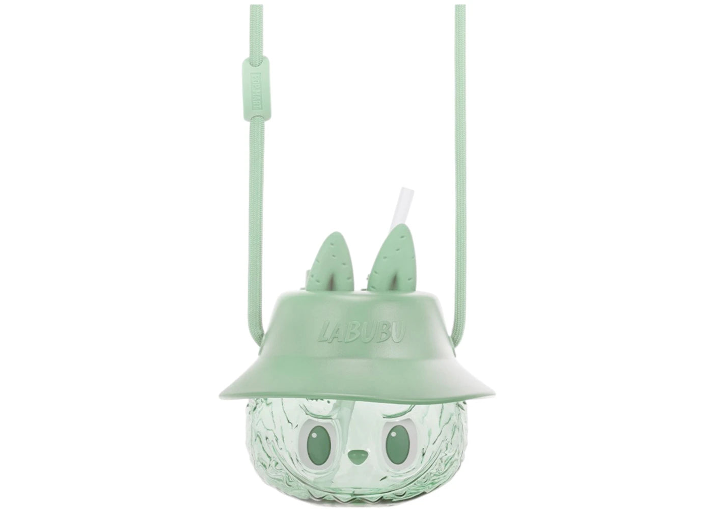 Pop Mart Labubu The Monsters Wacky Mart Series Green Pomelo Tumbler