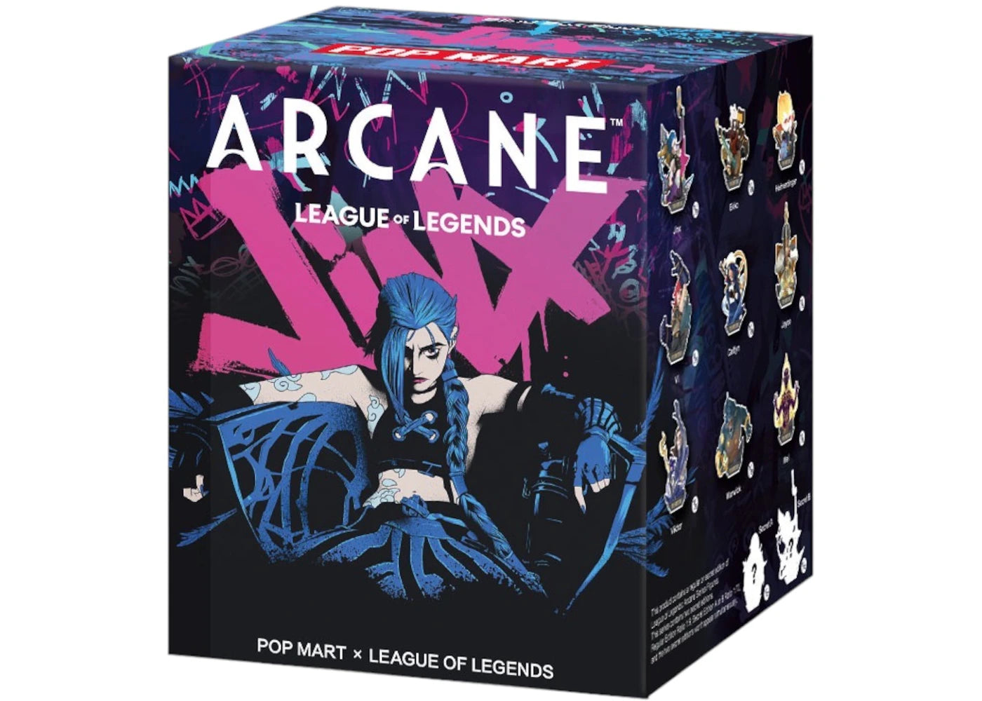 Pop Mart League of Legends Arcane Series Figures Single Blind Box Single Blind Box