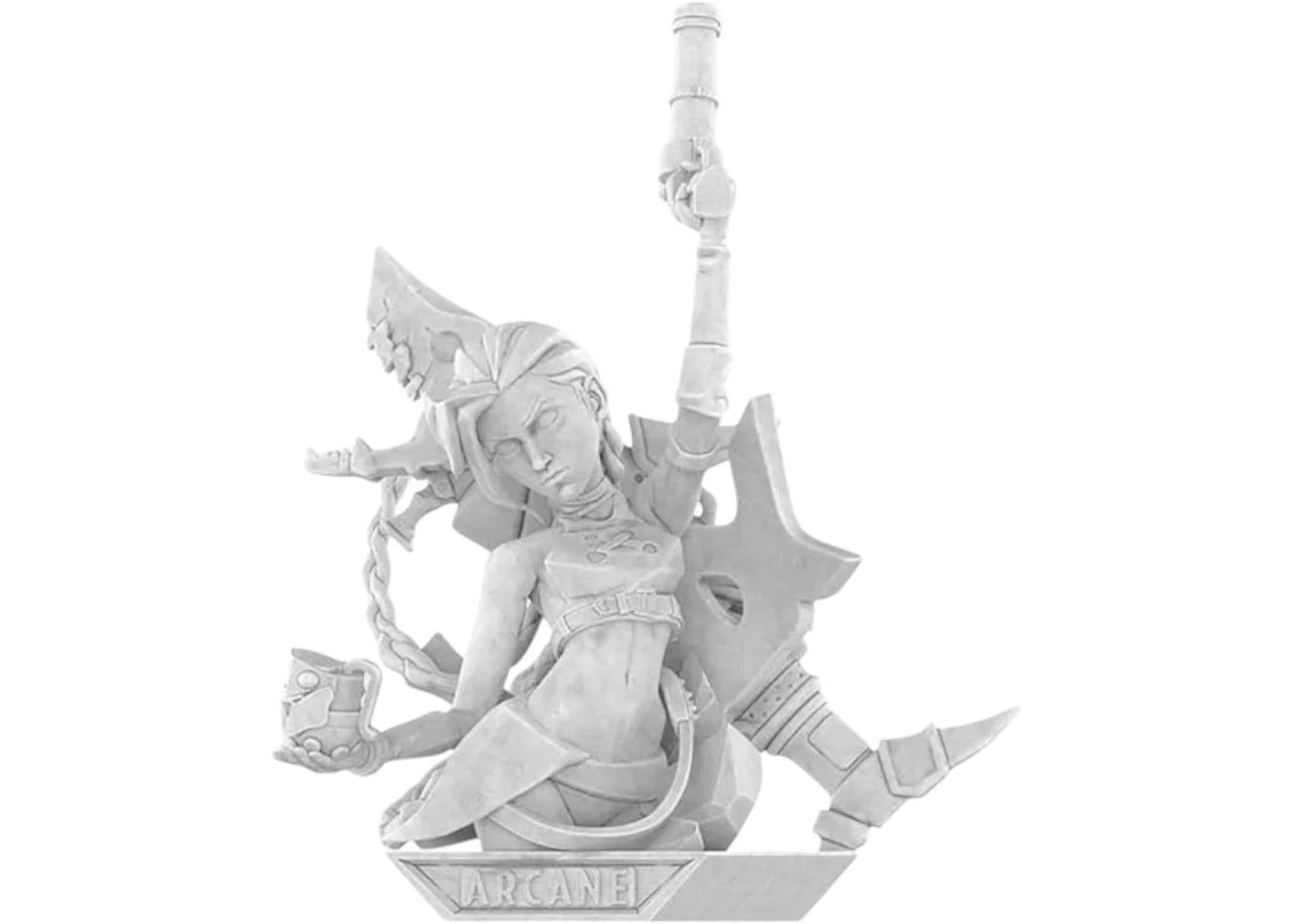Pop Mart League of Legends Arcane Series Jinx Special Version (Secret Edition) Figure