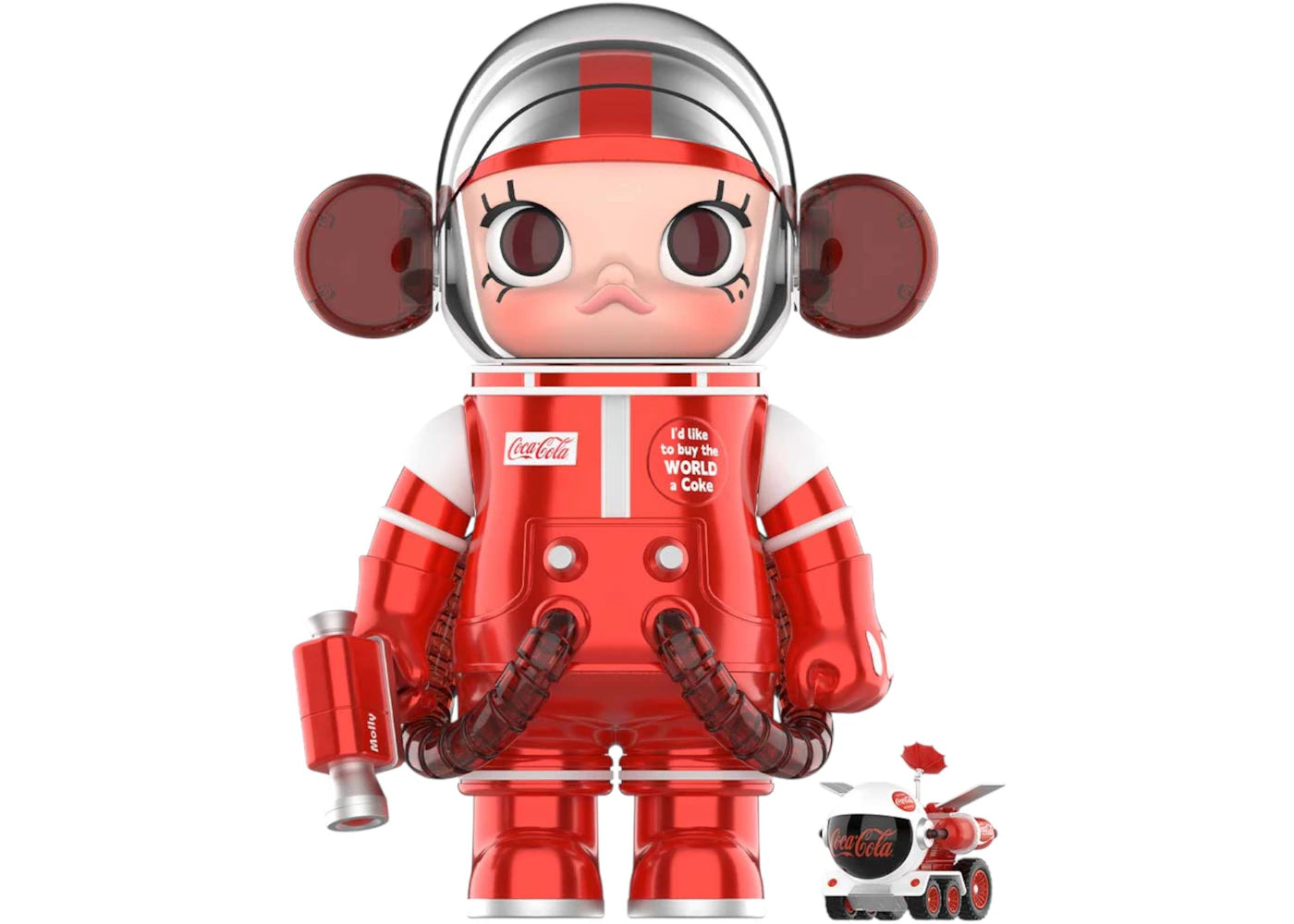 Pop Mart Mega Space Molly Coca-Cola Classic 1000%