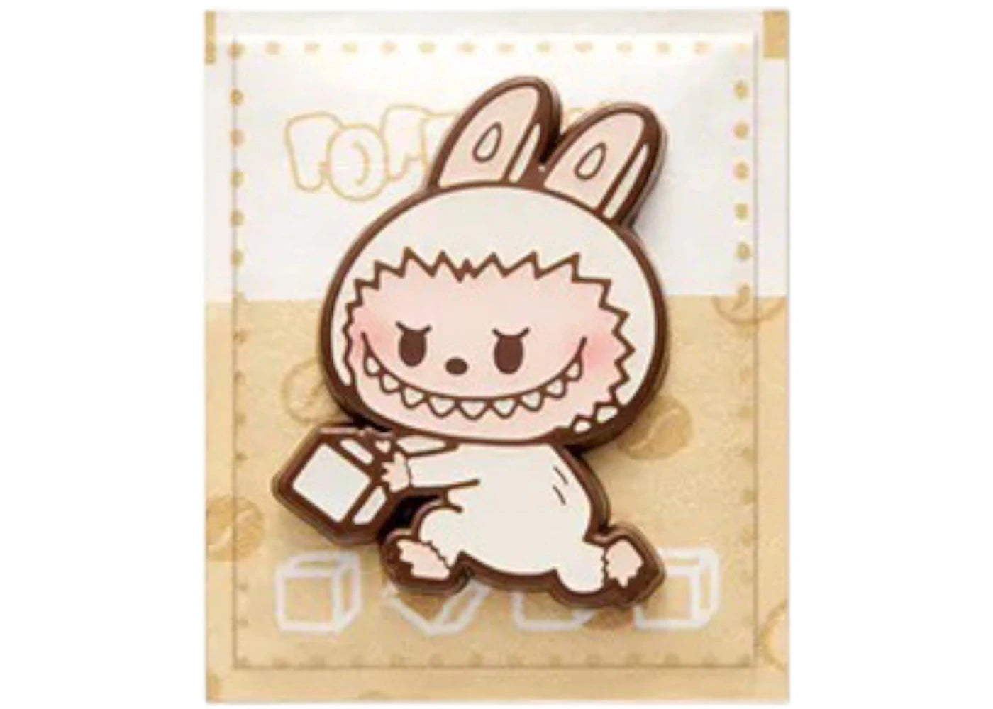 Pop Mart POP BEAN Coffee Factory Series LABUBU White Sugar Seasoning Fridge Magnet