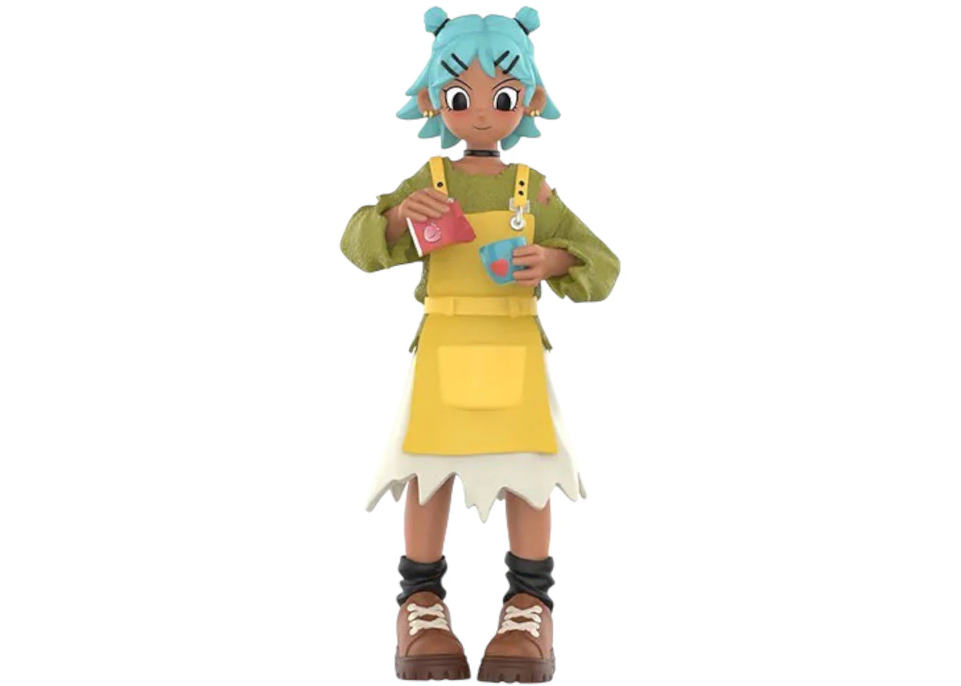 Pop Mart Peach Riot Rush Hour Series Frankie Barista Figure