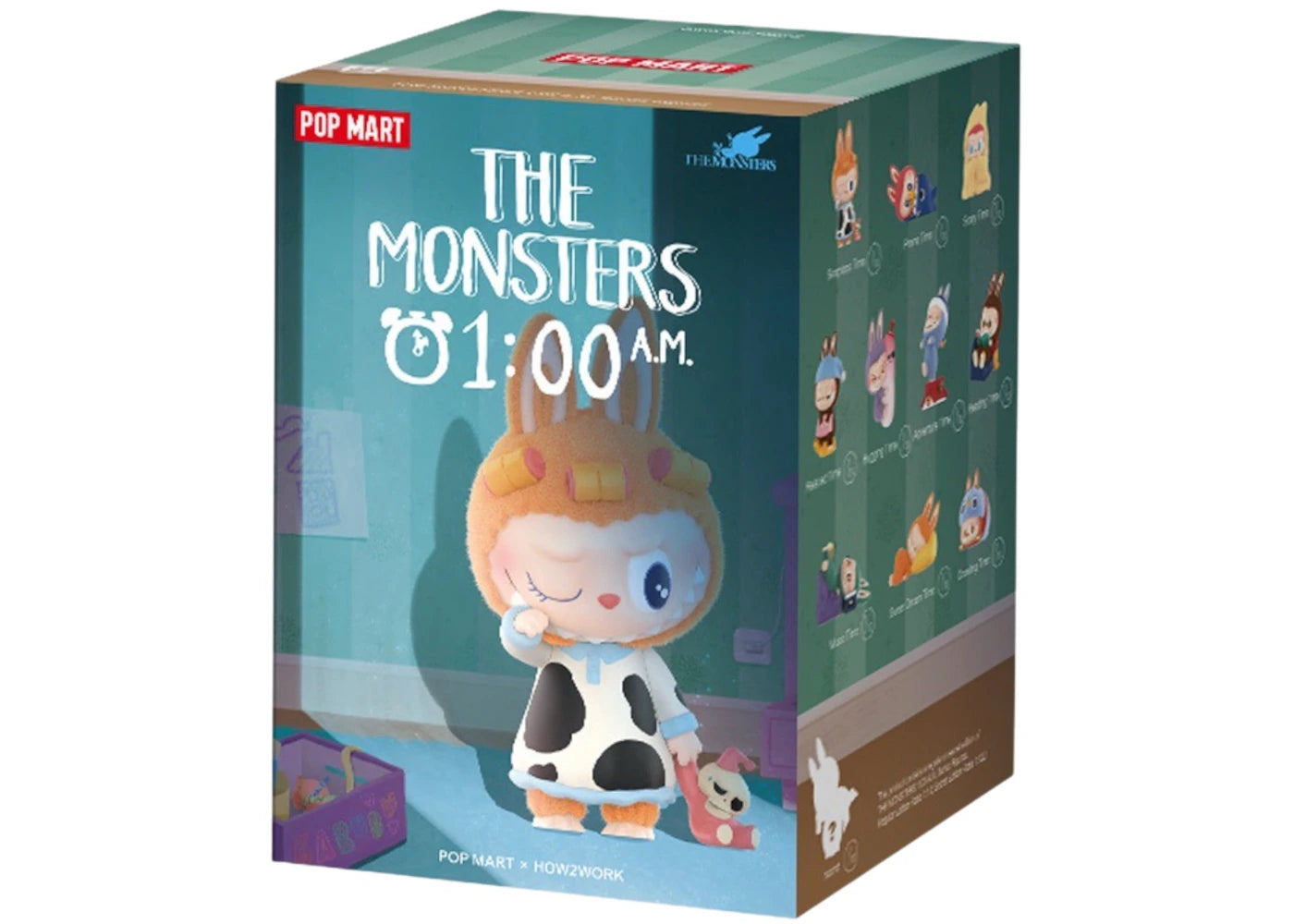 Pop Mart THE MONSTERS Labubu 1:00 A.M. Series Figures Single Blind Box