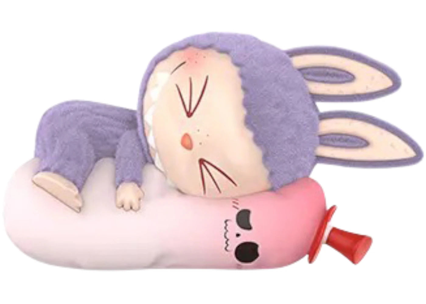 Pop Mart THE MONSTERS Labubu 1:00 A.M. Series Hugging Time Figure
