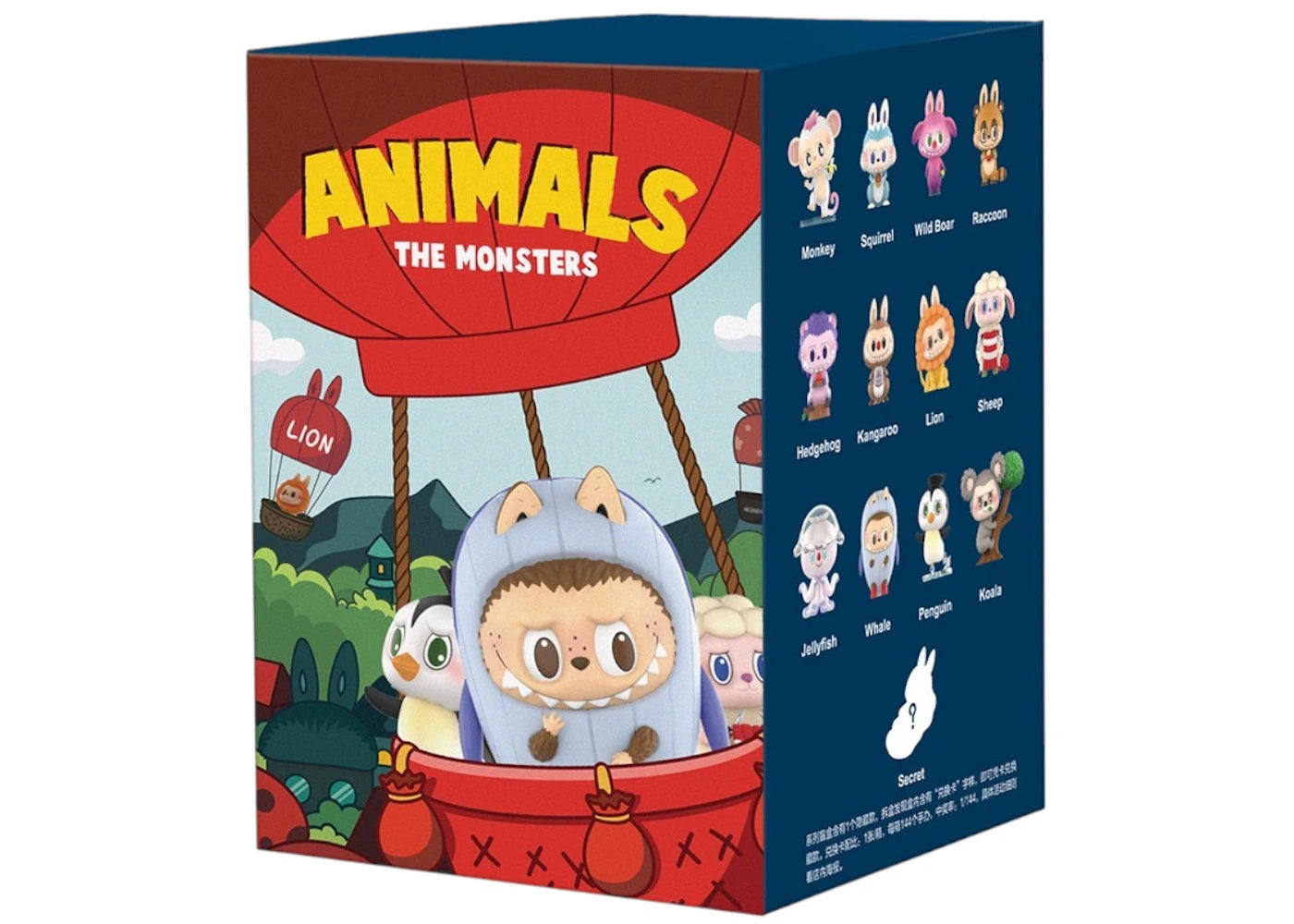 Pop Mart The Monsters Labubu Animal Series Figure Single Blind Box