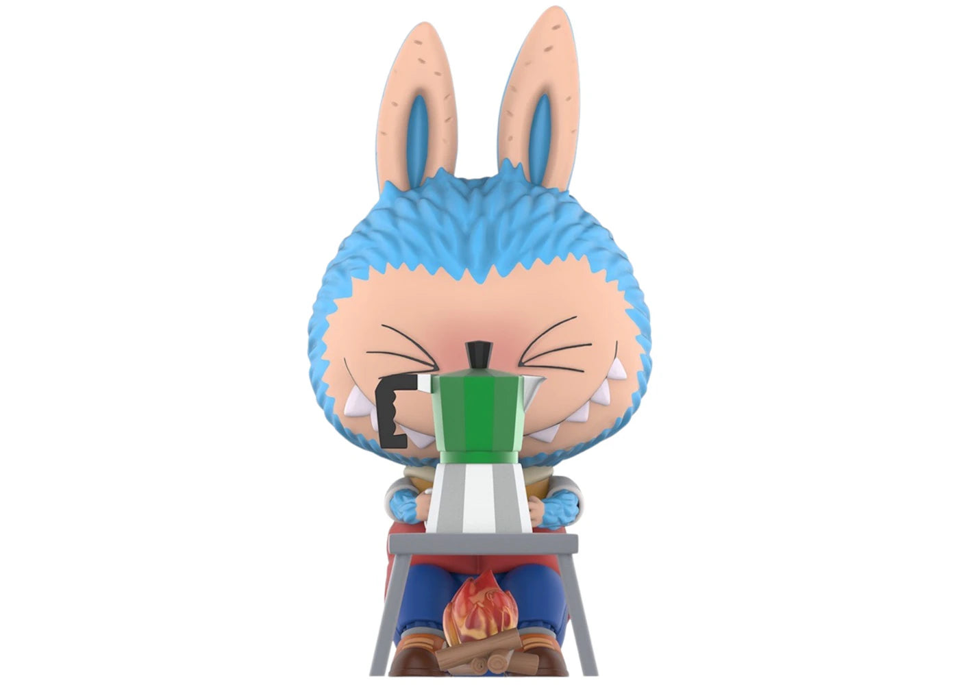Pop Mart The Monsters Labubu Camping Series Fire Pit Figure