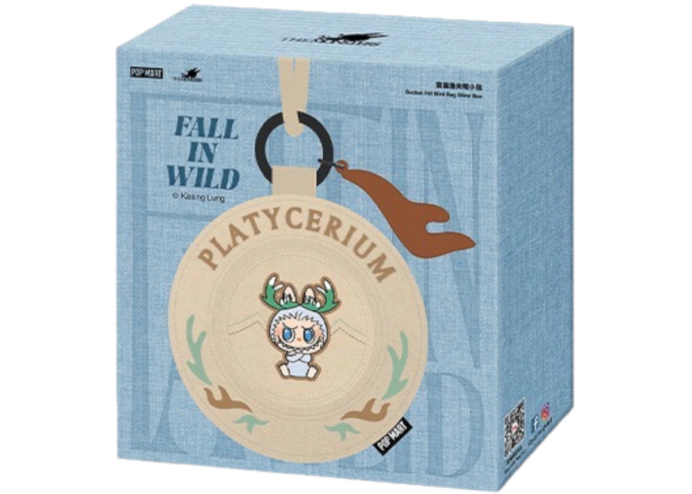 Pop Mart The Monsters Labubu Fall in Wild Series Bucket Hat Mini Bag Single Blind Box