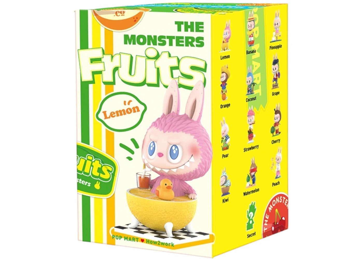 Pop Mart The Monsters Labubu Fruits Series Single Blind Box