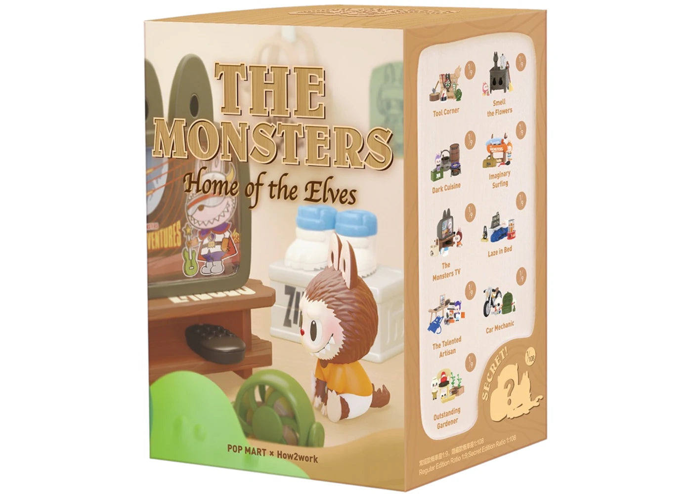 Pop Mart The Monsters Labubu Home of Elves Series Figure Single Blind Box