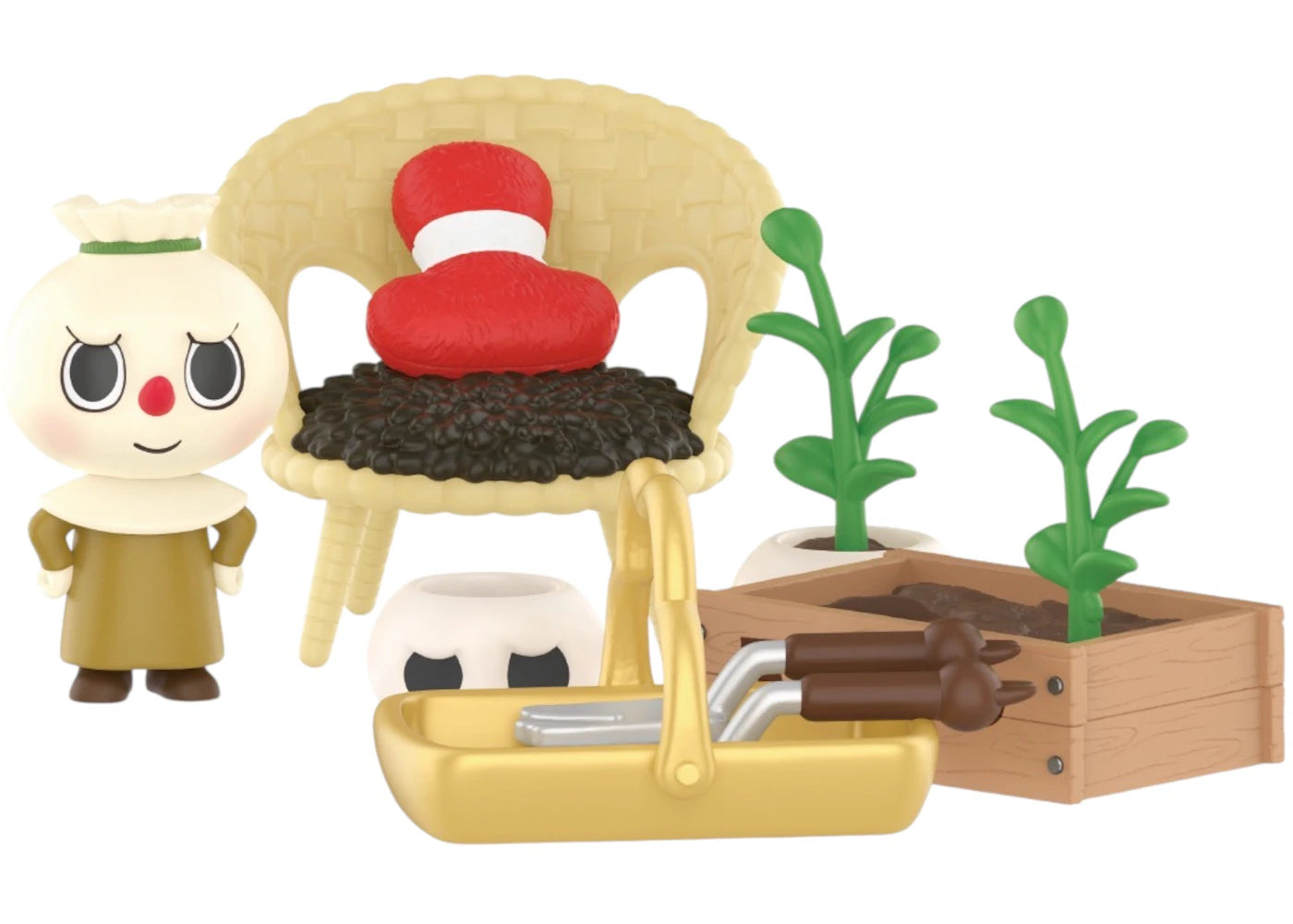 Pop Mart The Monsters Labubu Home of Elves Series Outstanding Gardener Figure