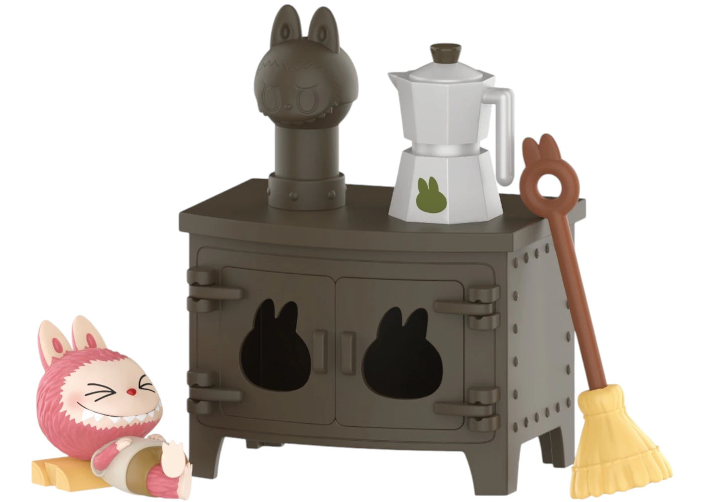 Pop Mart The Monsters Labubu Home of Elves Series Smell The Flowers Figure