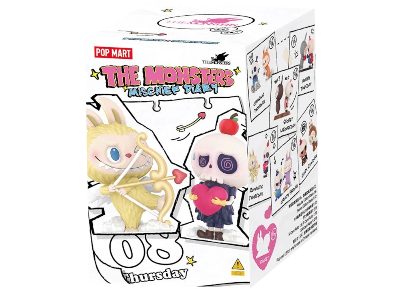 Pop Mart The Monsters Labubu Mischief Diary Series Figure Single Blind Box