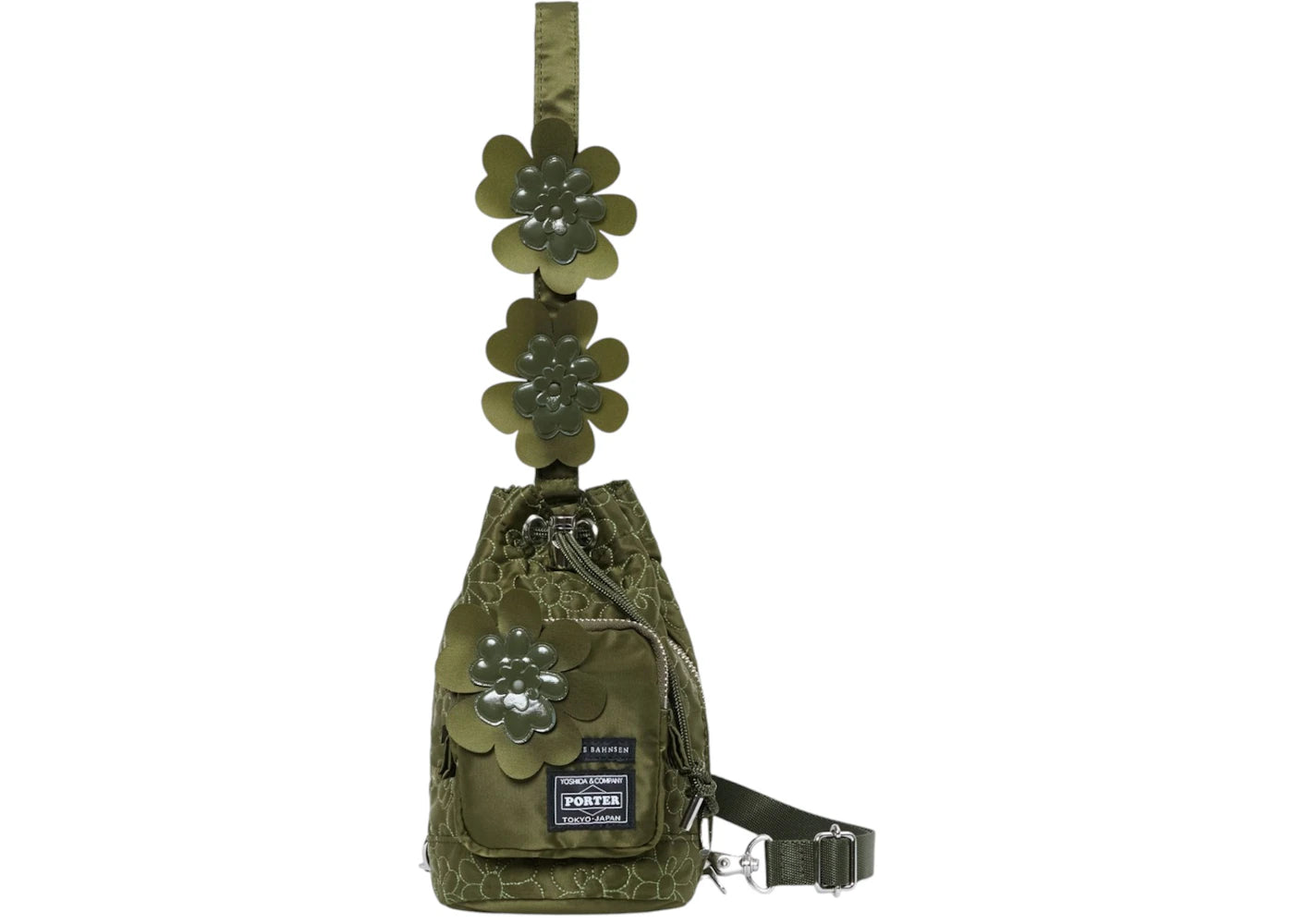 Porter x Cecilie Bahnsen Bonsac Mini Bag Khaki