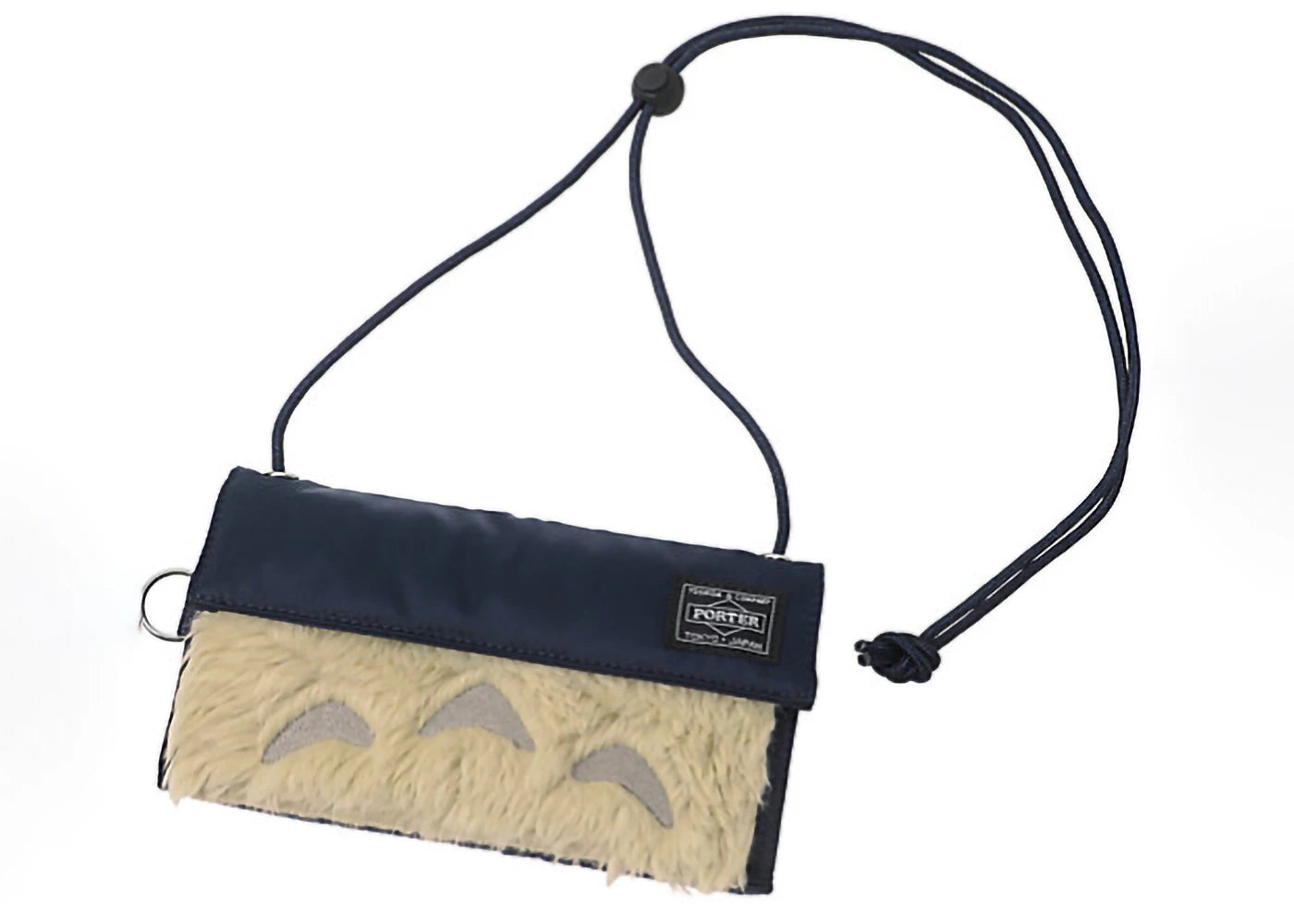 Porter x My Neighbor Totoro 2 Way Long Wallet Navy