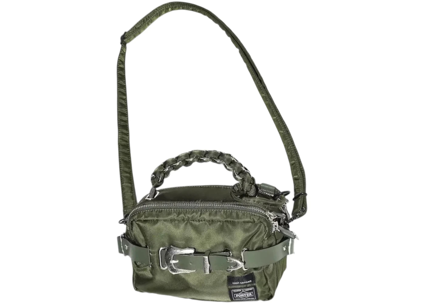 Porter x Toga Shoulder Hand Bag Khaki