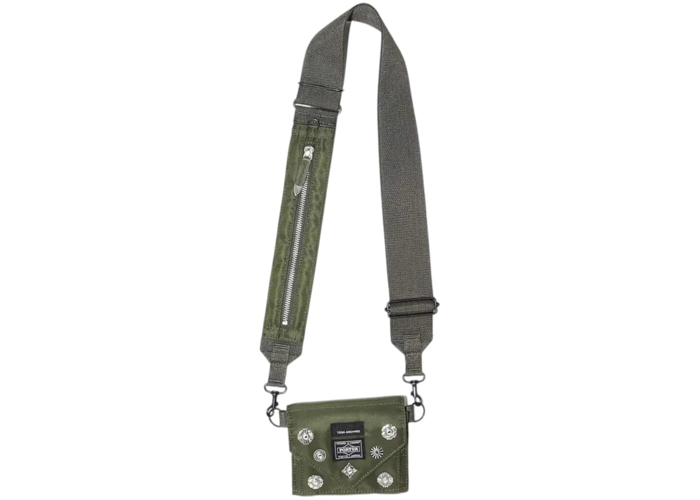 Porter x Toga Shoulder Wallet Khaki