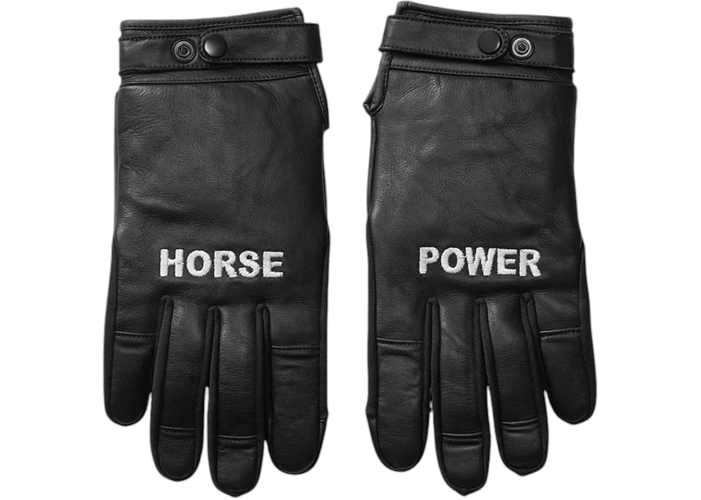 Post Malone x H-D Horsepower Leather Gloves Black