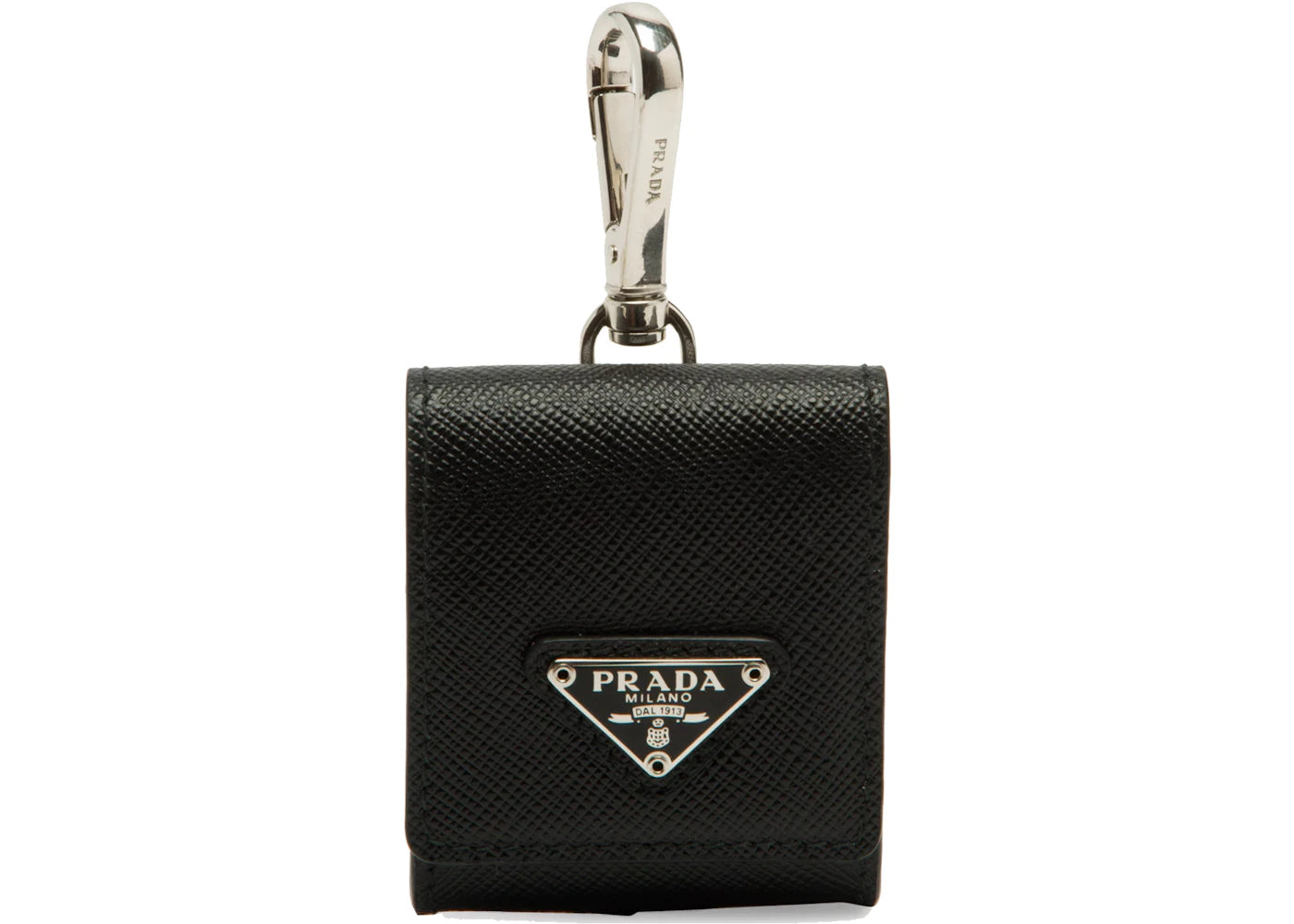 Prada AirPods Case Leather Black