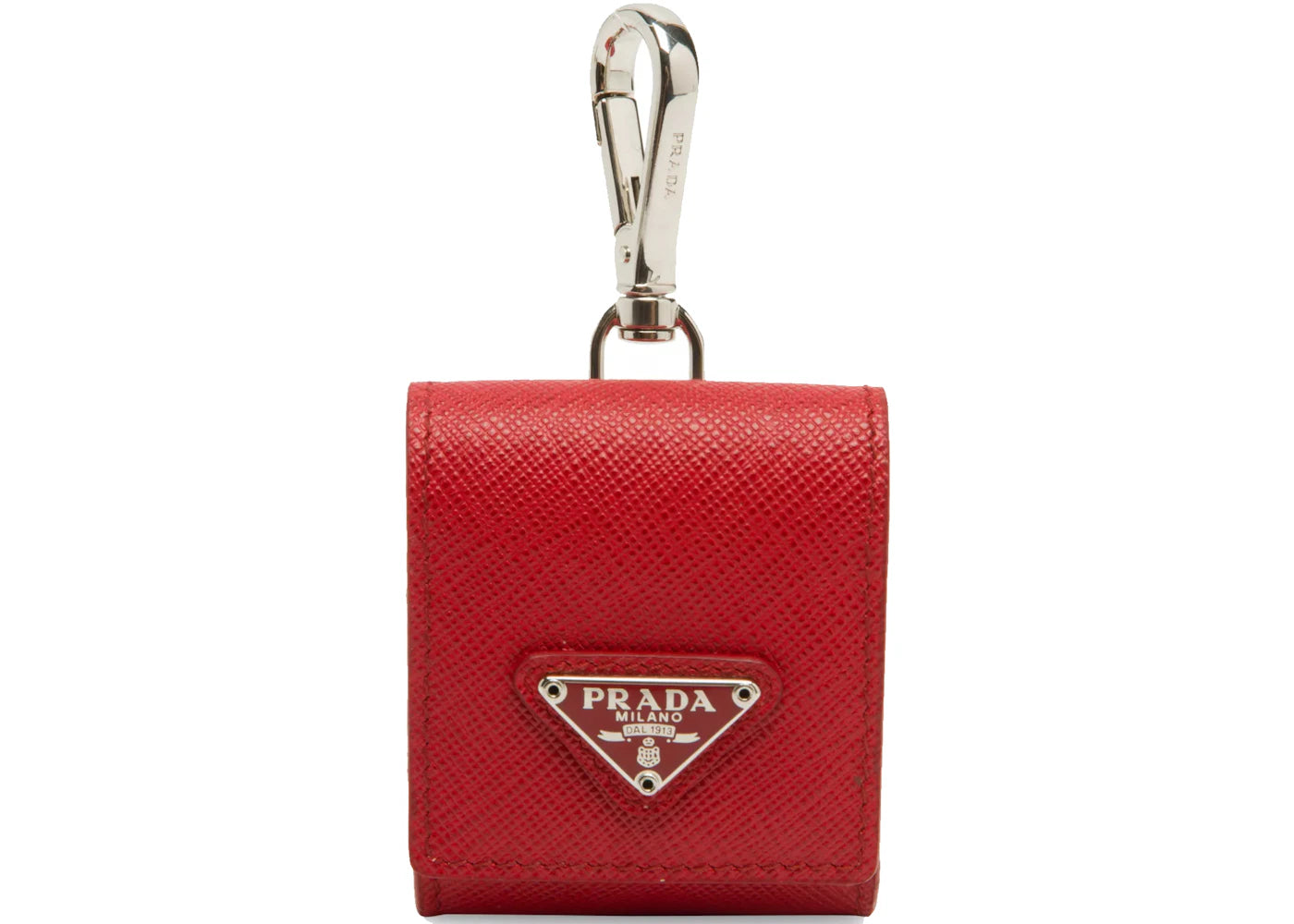 Prada AirPods Case Leather Red