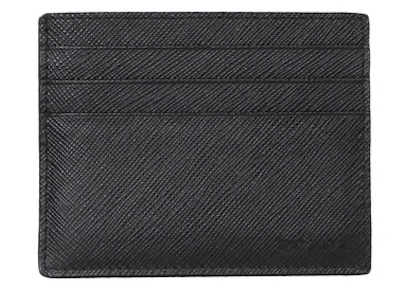 Prada Card Holder Saffiano Leather Baltico
