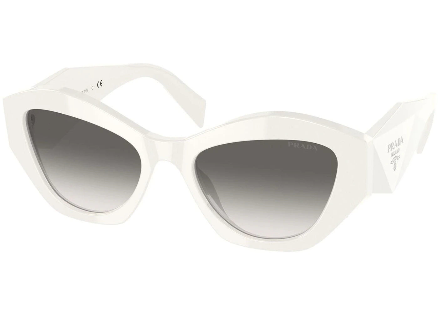 Prada Cat Eye Sunglasses White (PR07YS-142130-53)
