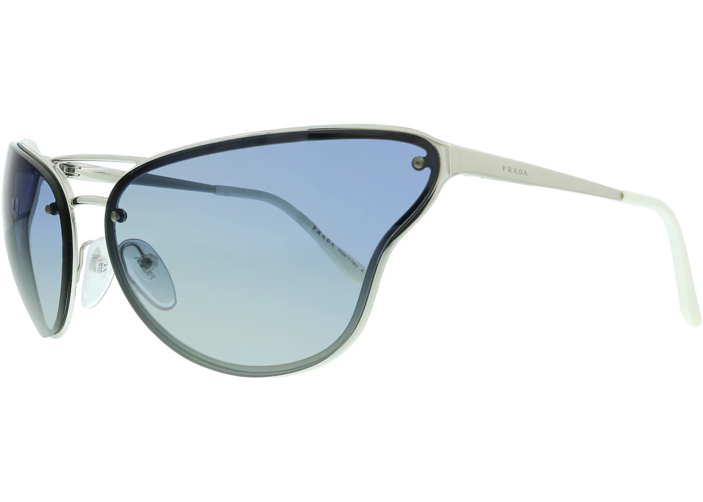 Prada Cateye Sunglasses Silver (0PR 74VS 1BC714)