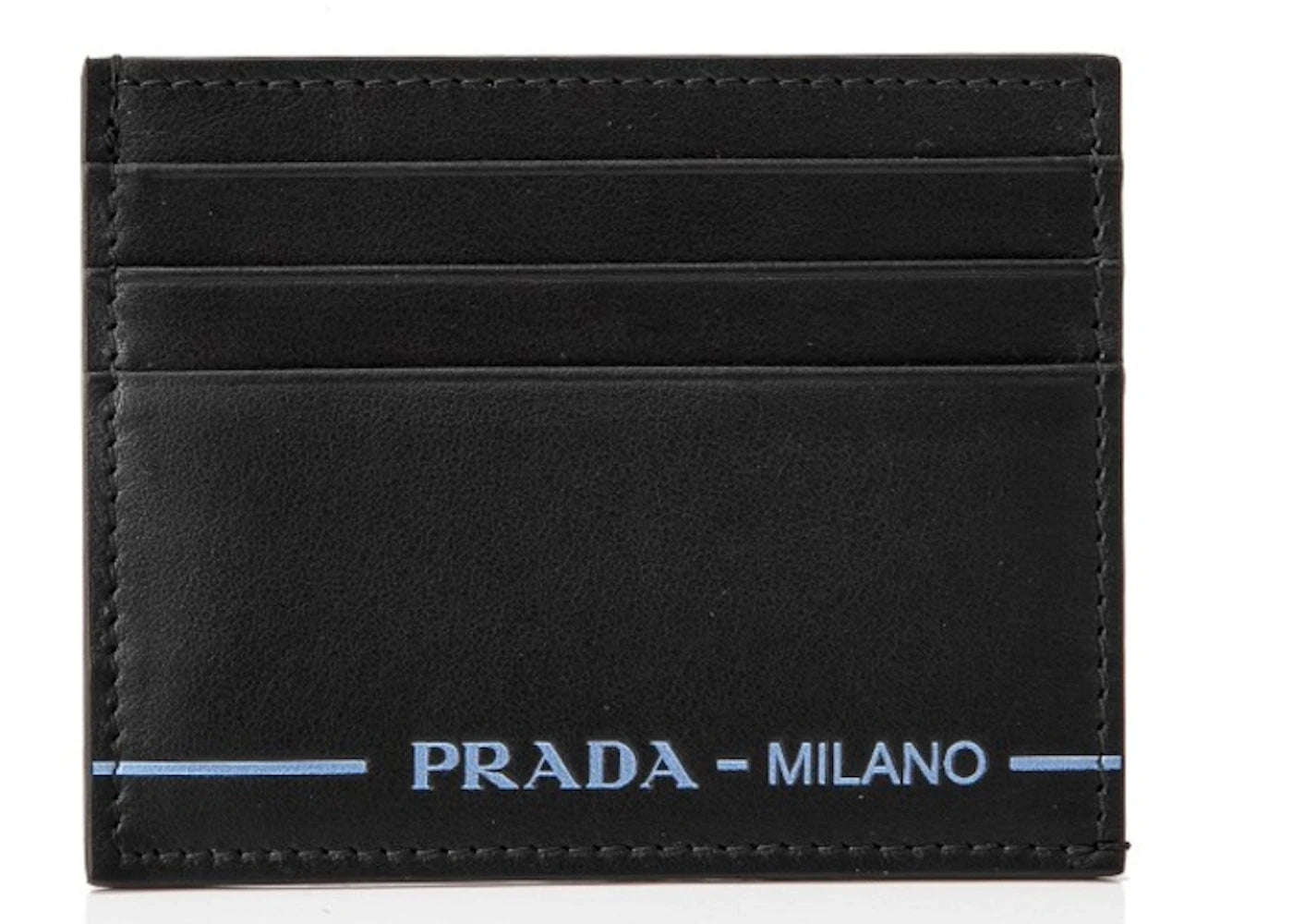 Prada City Sport Card Holder Black/Light Blue