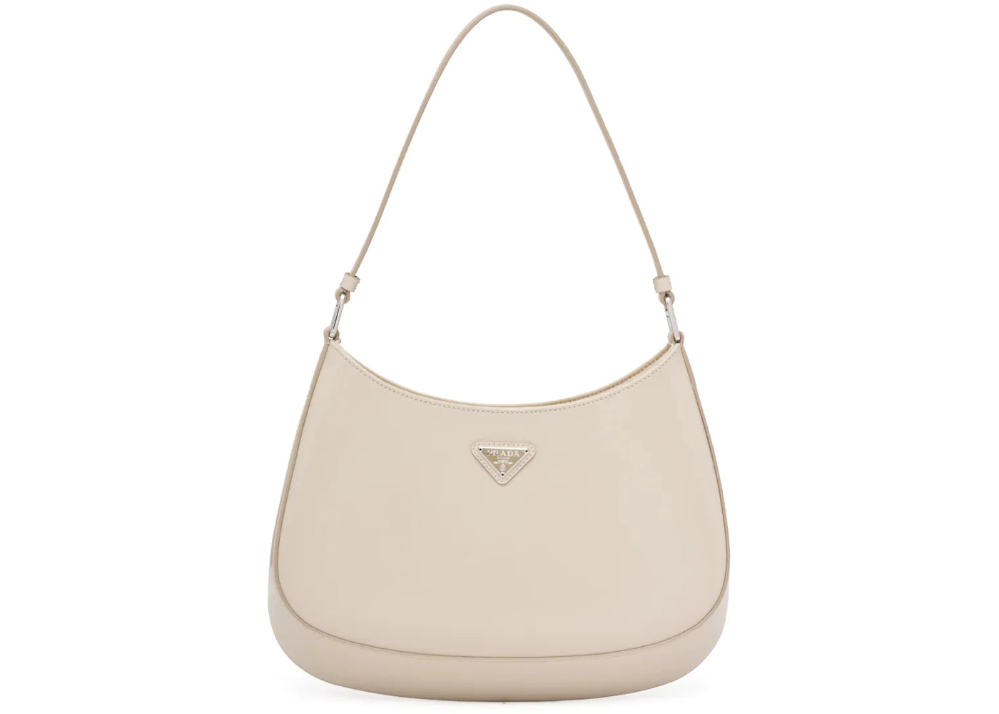 Prada Cleo Shoulder Bag Desert Beige