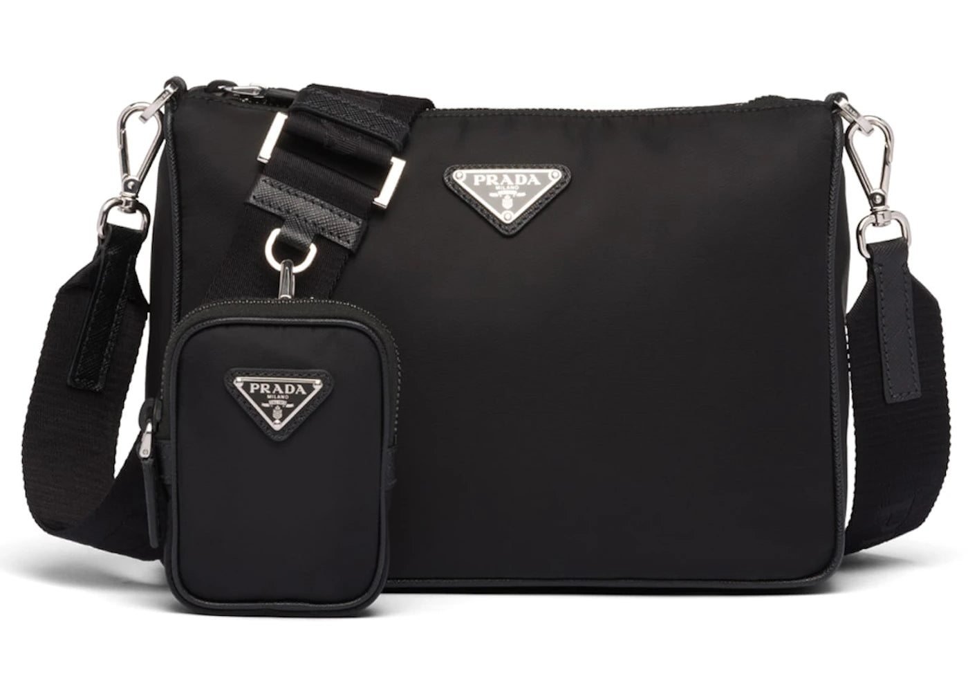 Prada Crossbody Bag Nylon Black