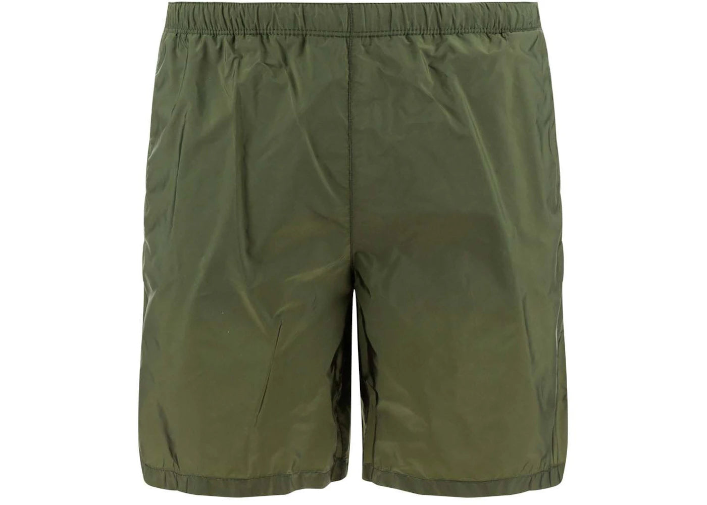 Prada Elastic Swim Shorts Militare