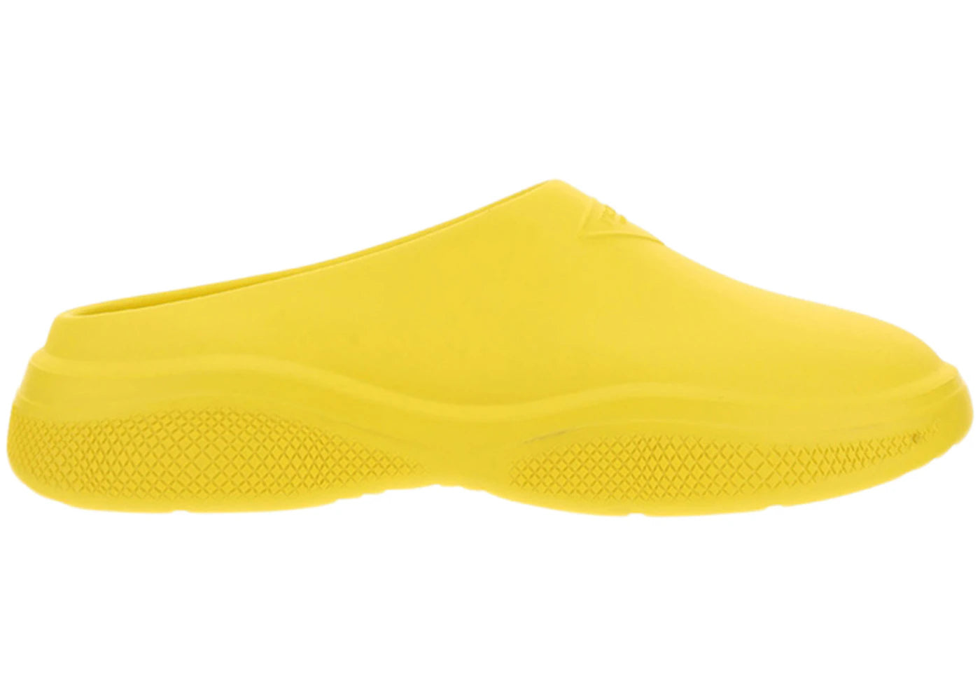 Prada Foam Rubber Mule Yellow